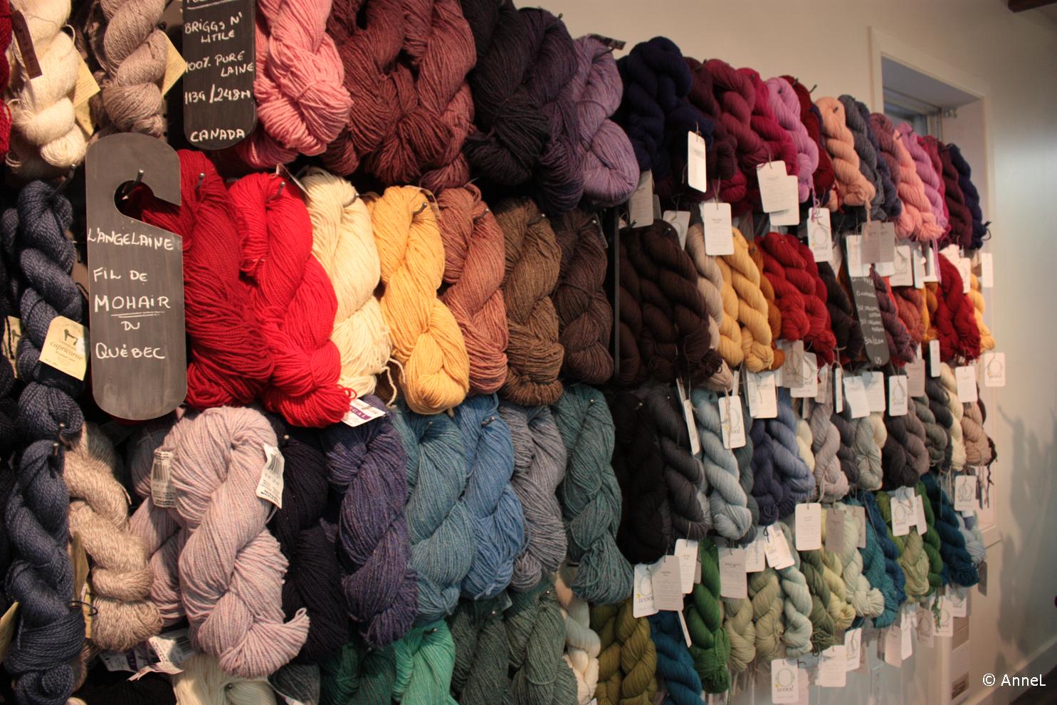 magasins de laines a tricoter