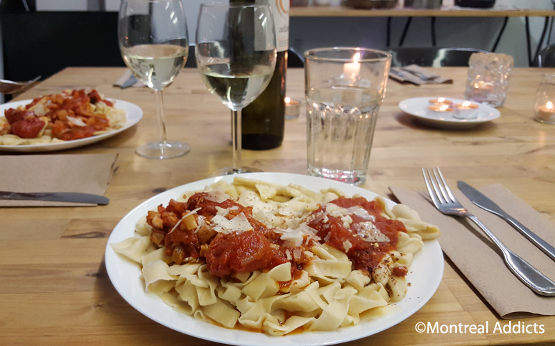 Atelier de pâtes fraiches Parler la bouche pleine | Montreal Addicts