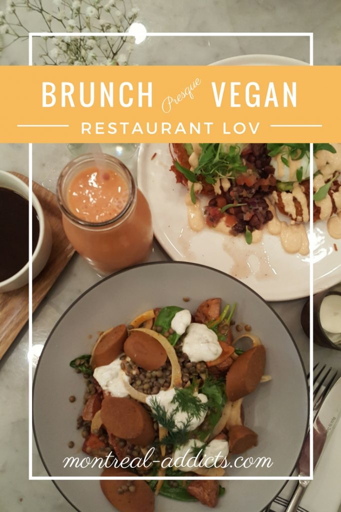 Brunch vegan Montreal