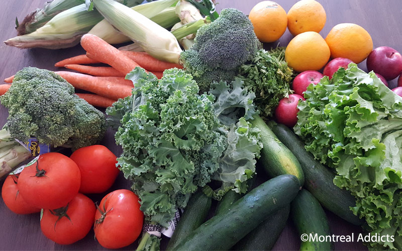 SecondLife - Paniers de fruits et légumes bio | Blog Montreal Addicts
